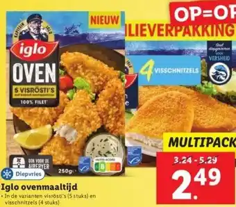 Lidl Iglo ovenmaaltijd aanbieding