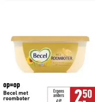 ALDI Becel met roomboter aanbieding