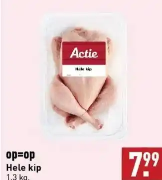 ALDI Hele kip aanbieding