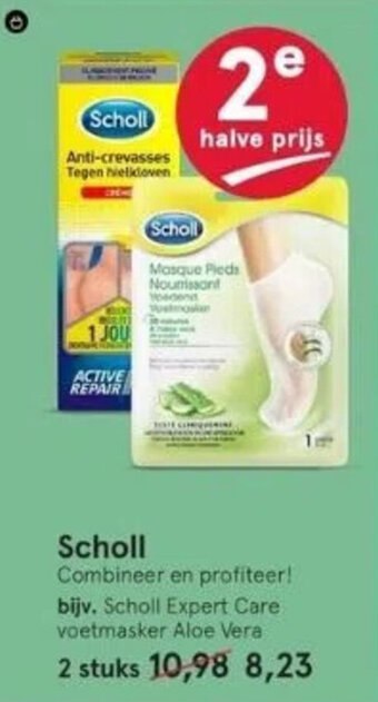 Etos Scholl Expert Care voetmasker Aloe Vera aanbieding