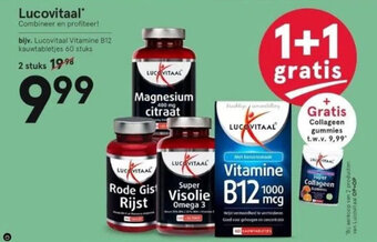 Etos Lucovitaal Vitamine B12 kauwtabletjes aanbieding
