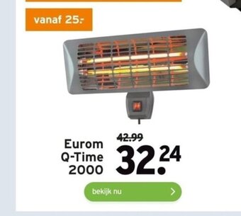 GAMMA Eurom Q-Time 2000 aanbieding