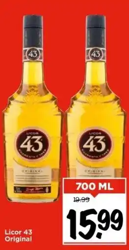 Vomar Voordeelmarkt Licor 43 original aanbieding