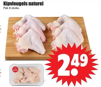 Dirk Kipvleugels Naturel aanbieding