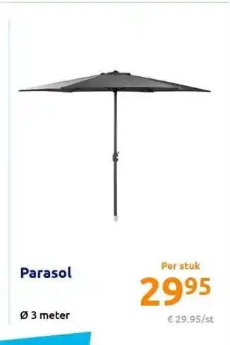 Action Parasol aanbieding