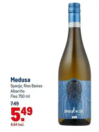 Makro Medusa Spanje, Rías Baixas Albariño aanbieding