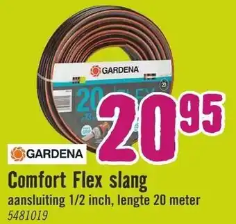 Hornbach Gardena Comfort Flex slang 20m aanbieding