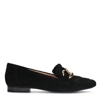 Wehkamp Manfield suède loafers zwart aanbieding