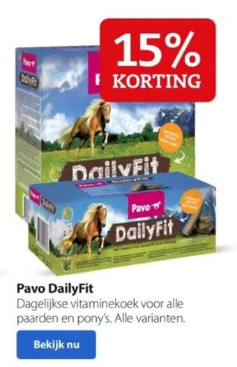 Pets Place Pavo DailyFit aanbieding