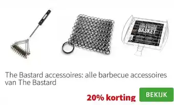 Intratuin The Bastard accessoires: alle barbecue accessoires van The Bastard aanbieding