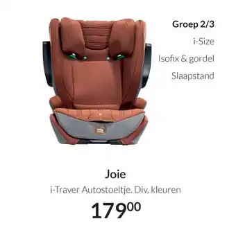 Babypark Joie i-Traver Autostoeltje. aanbieding