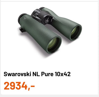 Kamera Express Swarovski nl pure 10x42 aanbieding