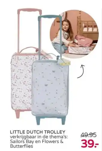 Prenatal Little dutch trolley aanbieding