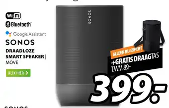 Expert Sonos Draadloze Smart Speaker | MOVE aanbieding