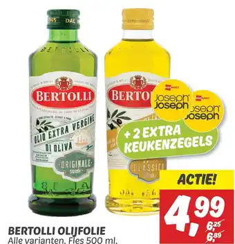 Dekamarkt Bertolli olijfolie aanbieding