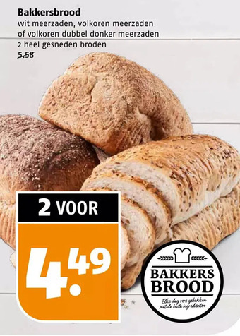 Poiesz Bakkersbrood aanbieding