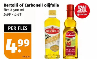 Poiesz Bertolli of carbonell olijfolie aanbieding