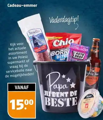 Poiesz Cadeau-emmer aanbieding
