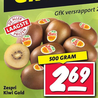 Nettorama Zespri kiwi gold aanbieding