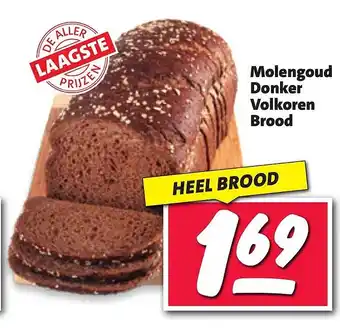 Nettorama Molengoud donker volkoren brood aanbieding