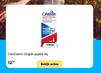 Plein.nl Carelastin oogdruppels bij aanbieding
