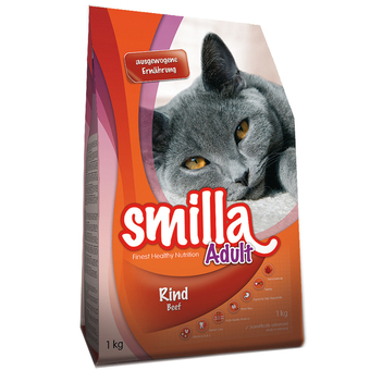 Zooplus 1kg adult rund smilla kattenvoer aanbieding