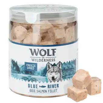 Zooplus 70g gevriesdroogde zalm wolf of wilderness hondensnacks aanbieding