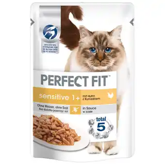 Zooplus 12x85g sensitive 1+ kip perfect fit kattenvoer aanbieding