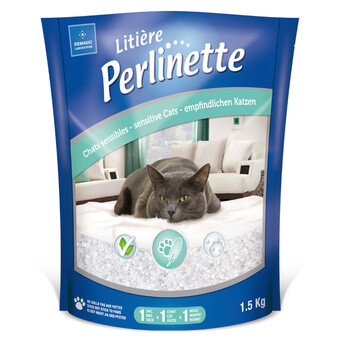 Zooplus 1.5kg litière perlinette sensible kattenbakvulling aanbieding