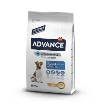 Zooplus 7,5kg advance mini adult hondenvoer aanbieding