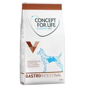 Zooplus Concept for life veterinary diet gastro intestinal hondenvoer - dubbelpak: 2 x 12 kg aanbieding