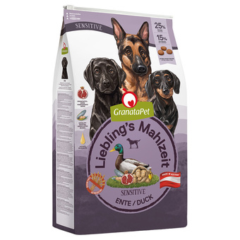 Zooplus 10kg granatapet adult sensitive eend hondenvoer aanbieding