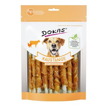 Zooplus 200g kauwrollen met kippenborst dokas hondensnacks aanbieding