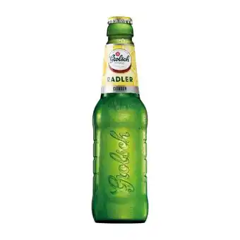 Coop Grolsch radler citroen bier aanbieding