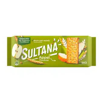 Coop Sultana fruitbiscuit appel aanbieding