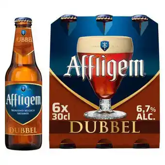 Coop Affligem dubbel bier fles 6 x 30 cl aanbieding