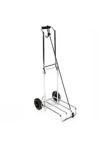 Bever Bo-camp inklapbare 40 kg bagagetrolley grijs aanbieding