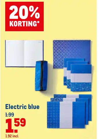 Makro Elektric Blue aanbieding