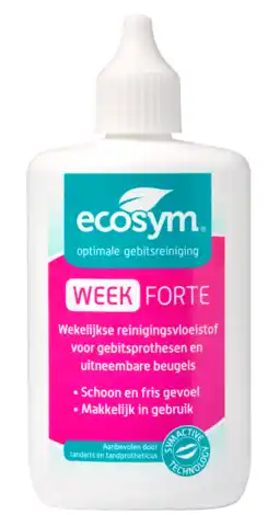 De Online Drogist Ecosym gebitsreiniger week gel 100ml aanbieding