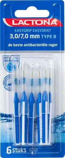 De Online Drogist Lactona easygrip 3-7mm type b 6st aanbieding