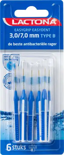 De Online Drogist Lactona easygrip 3-7mm type b 6st aanbieding
