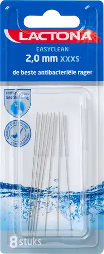 De Online Drogist Lactona easyclean rager xxxs 2,0mm 8st aanbieding