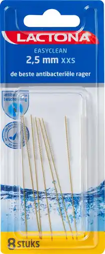 De Online Drogist Lactona easyclean rager xxs 2,5mm 8st aanbieding