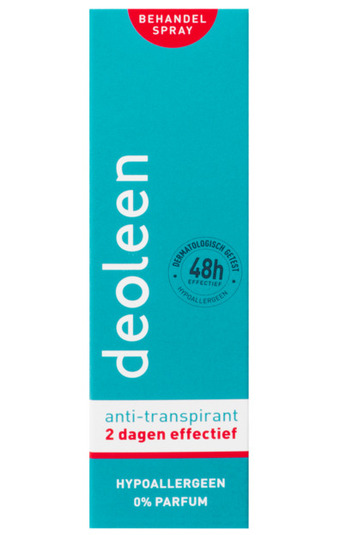 De Online Drogist Deoleen anti-transpirant ﻿behandelspray 25ml aanbieding