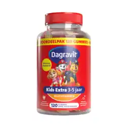 De Online Drogist Dagravit kids xtra paw patrol multivitaminen 3-5 jaar 120st aanbieding