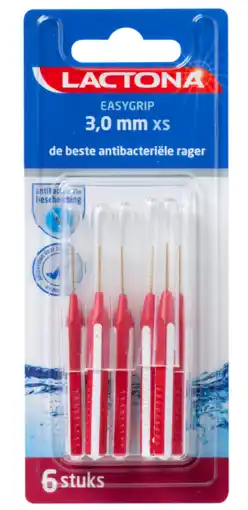 De Online Drogist Lactona easygrip 3.0mm extra small 6st aanbieding