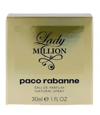 De Online Drogist Paco rabanne lady million eau de parfum spray 30ml aanbieding
