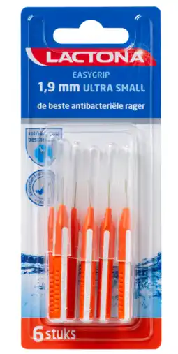 De Online Drogist Lactona easygrip us 1.9mm 6st aanbieding