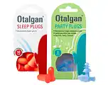 De Online Drogist Otalgan party plugs oordoppen set - sleep plugs oordopjes voordeelpak en party plugs oordopjes - 2 stuks aanbieding