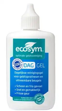 De Online Drogist Ecosym gebitsreiniger dag gel 100ml aanbieding